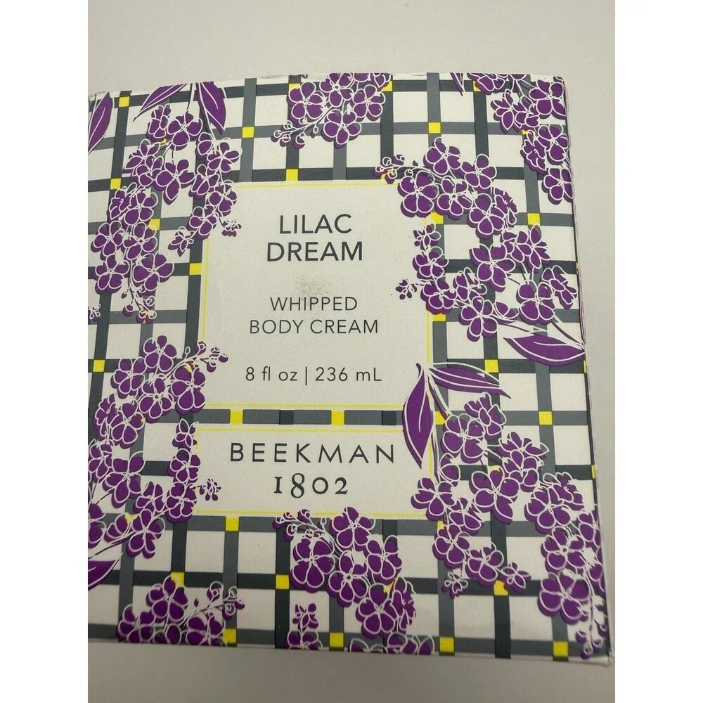 Beekman 1802 Lilac Dream Whipped Body Cream 8oz Goat Milk